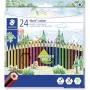 Spalvoti pieštukai Staedtler Noris colour 185 Įvairiaspalviai 24 vnt