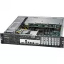 Super Micro Supermicro SC823M TQC-R802LPB - Stovo korpusas - montuojamas į stovą - 2U - patobulintas, išplėstas ATX - SATA/SAS - Karštas keitimas 800 W - Juoda (CSE-823MTQC-R802LPB)