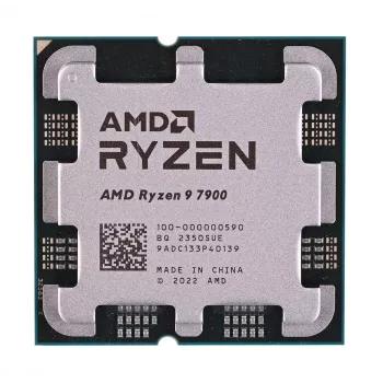 Procesorius AMD Ryzen 9 7900 12C/24T, 3.7-5,4GHz, 64MB, 65W, AM5