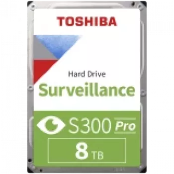 Toshiba S300 Pro vaizdo stebėjimo vidinis kietasis diskas 8 TB 7200 RPM 512 MB 3.5 Serial ATA III