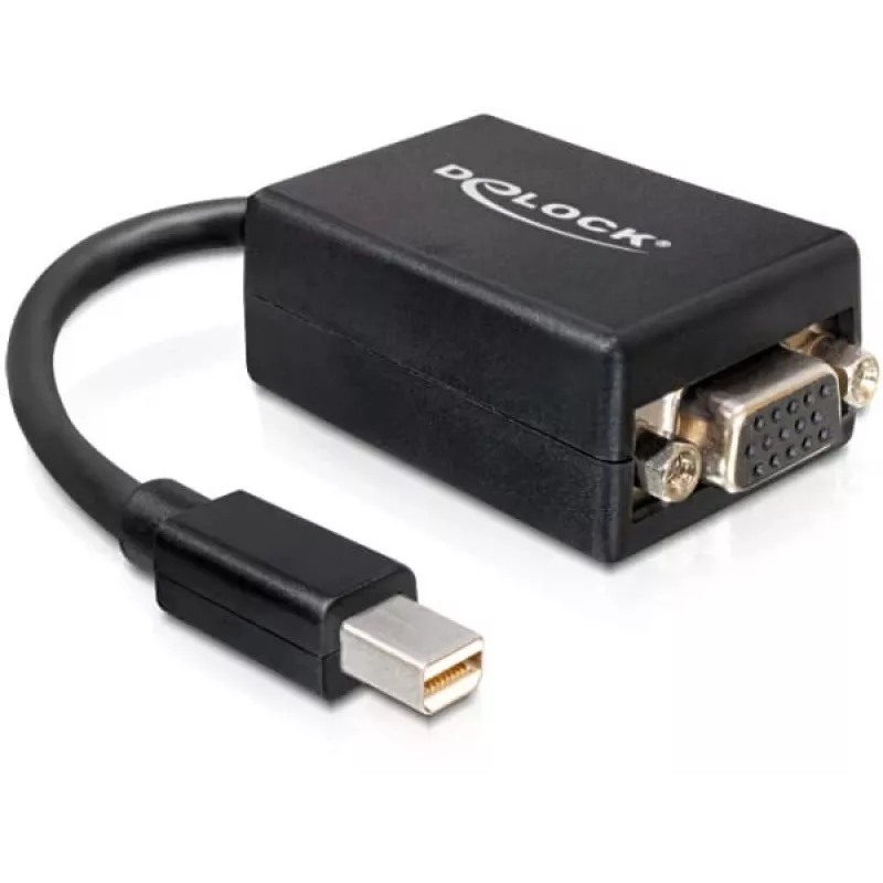 Vaizdo kabelio adapteris DeLOCK 65256 Mini DisplayPort į VGA