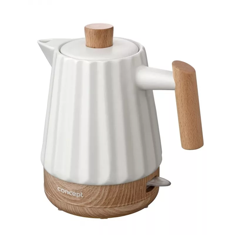 Concept RK0090 Keraminis elektrinis virdulys 1,5 l Baltas