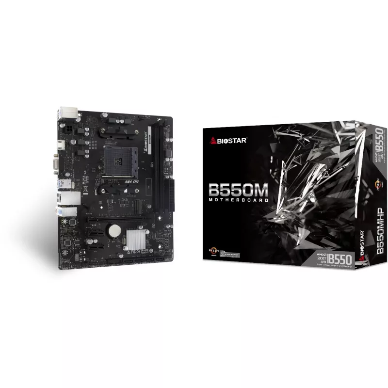 Motininė plokštė Biostar B550MHP AMD B550 Socket AM4 Micro ATX