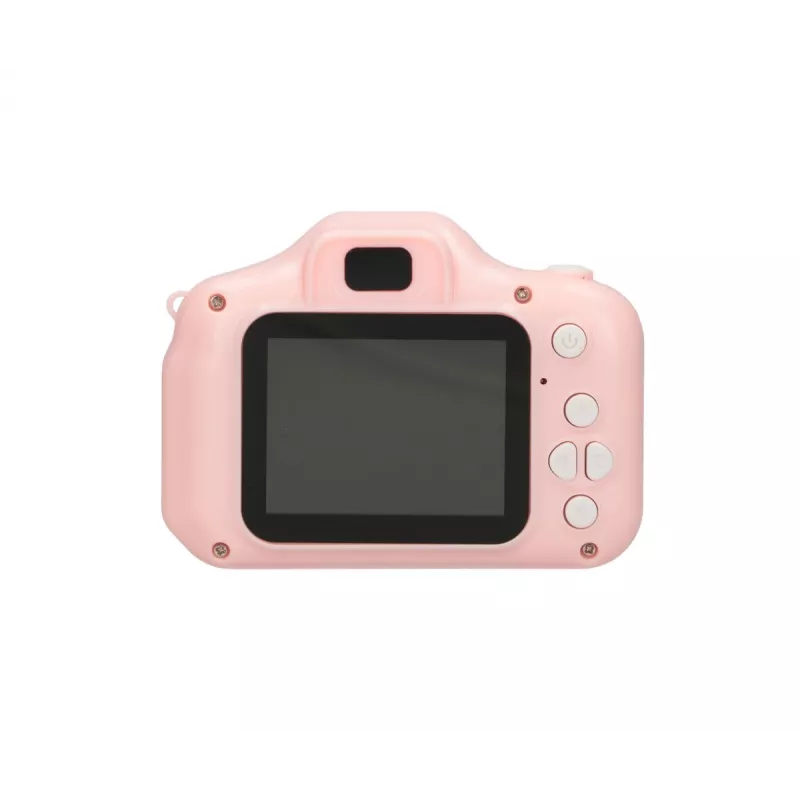 Vaikiška skaitmeninė fotokamera Extralink H20 Pink 1080P 30fps 2.0 colių ekranas