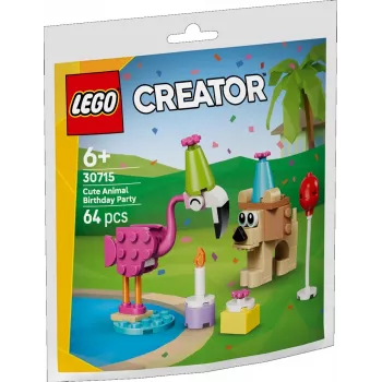 LEGO Creator 30715 Mieli gyvūnėliai gimtadienio vakarėlis