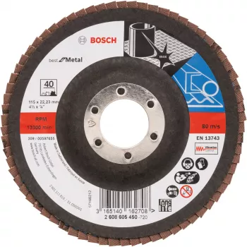 Bosch 2 608 605 450 priedas kampiniam šlifuokliui