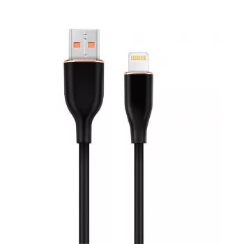 USB-A į Lightning kabelis Gembird CC-USB2S-AM8PM-1.5M-BK — USB 2.0, 1,5 m