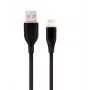 USB-A į Lightning kabelis Gembird CC-USB2S-AM8PM-1.5M-BK — USB 2.0, 1,5 m