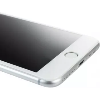 Tucano Tempered Glass 3D ekrano apsauga iPhone 7/8 - 3D stiklas - baltas rėmelis