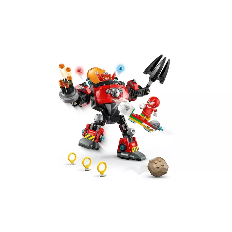 LEGO Statybinis rinkinys Sonic the Hedgehog 77005 Knuckles vs Dr Eggman Egg Crusher Mech, 350 dalių, nuo 8 m.