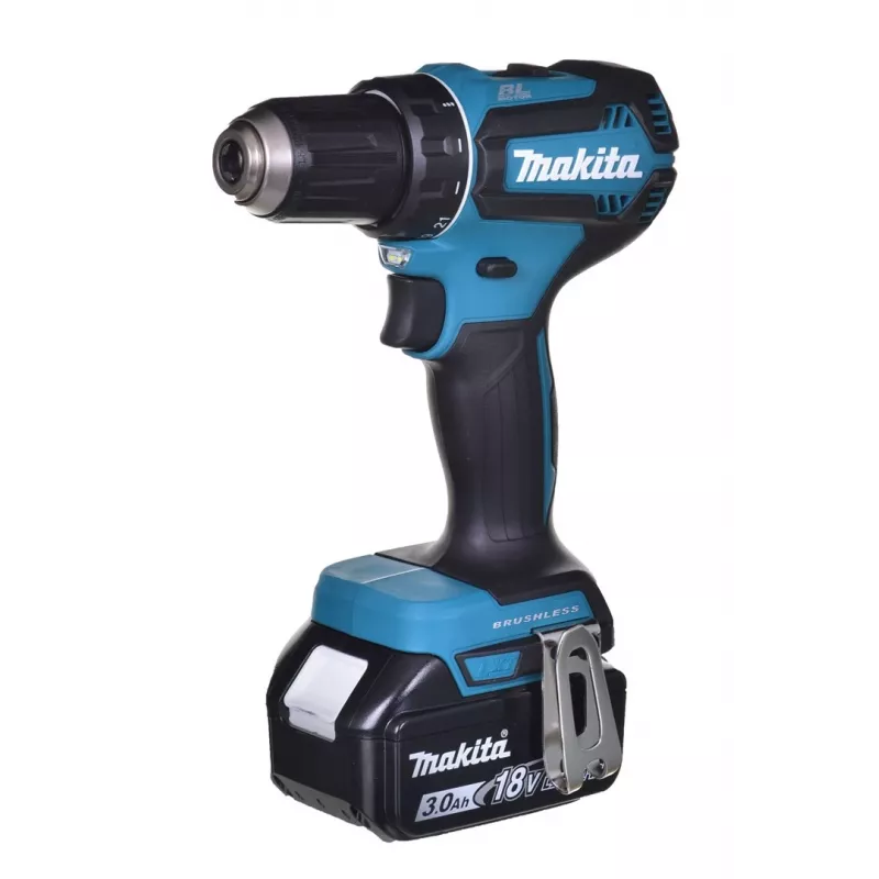 MAKITA DDF485RF3J Gręžtuvas 3x 18V 3Ah