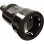 AS SCHWABE PVC mova 16A, 250V tvirta versija juoda (62225)