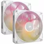 Ventiliatorius Corsair iCUE LINK RX140 MAX RGB 14 cm baltas 2 vnt. 300-1600 RPM