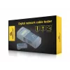 Kabelių testeris GEMBIRD NCT-31 – tęstinumo testeris su LCD, RJ-11/RJ-12/RJ-45 palaikymu, juodas
