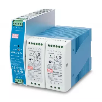 Maitinimo blokas PLANET PWR-60-24 60 W mėlynai baltas