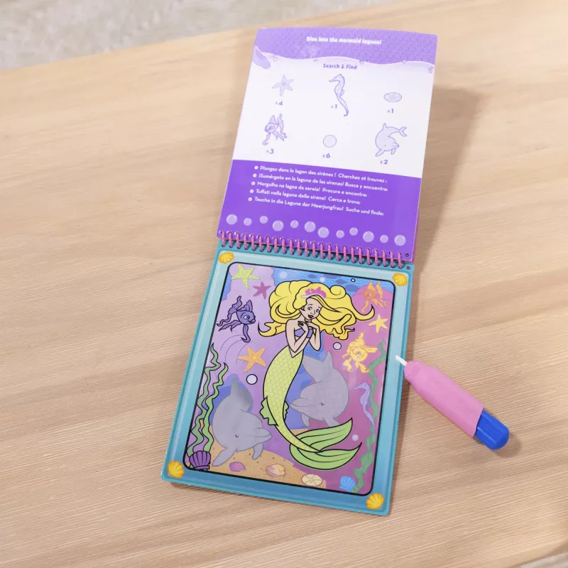 Vandens piešimo knygelė „Fairy Tale“ MAC APO Water Wow GML