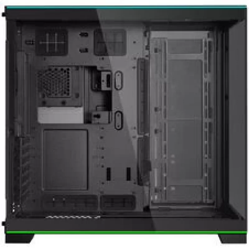 Lian Li O11 Dynamic EVO RGB PC korpuso rinkinys, Midi bokštas, ARGB, grūdintas stiklas + 3x UNI FAN SL-INF - juoda