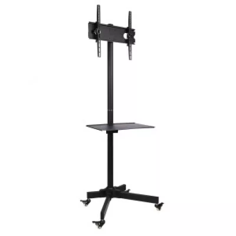 Stovas/vežimėlis televizoriui ant ratukų su rankena 23-55 col. 25 kg S-09