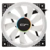 Ventiliatorius Cryorig Crona X 120 mm Baltas — 400–1700 RPM, 60.6 CFM, 2.65 mmH2O