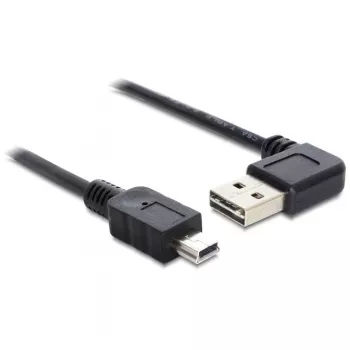 USB kabelis DeLOCK 85175 USB 2.0 0,5 m USB A Mini-USB B juodas