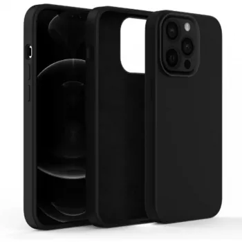 Dėklas 4smarts 540151 Mobilaus telefono dėklas Juodas, skirtas iPhone 14 15.4 cm
