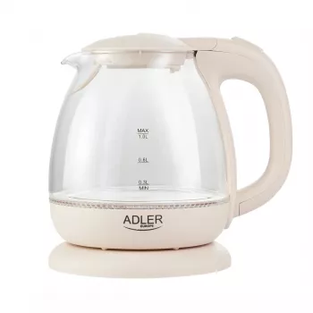 Elektrinis virdulys Adler AD 1283C 1 L 900 W kreminis