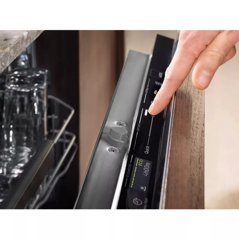 Įmontuojamas indaplovė Electrolux EEM43200L, siaura 45 cm, 10 komplektų, 44 dB, 8 programų