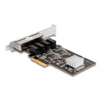 DeLOCK PCI Express x4 kortelė 4 x RJ45 Gigabit LAN RTL8111