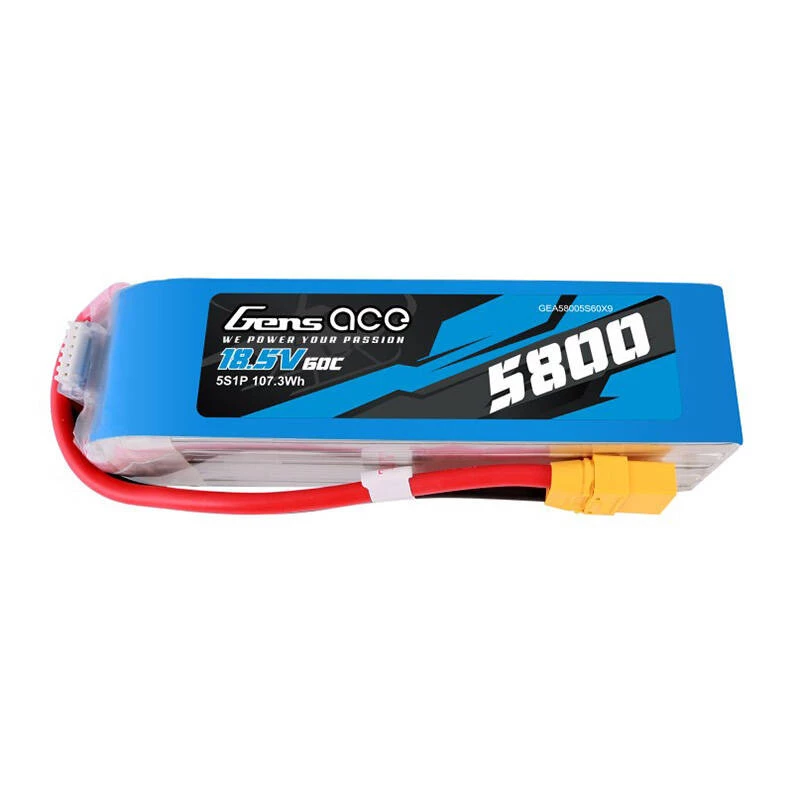 Gens Ace GEA58005S60X9 LiPo akumuliatorius 5800 mAh 5S 18.5V 60C