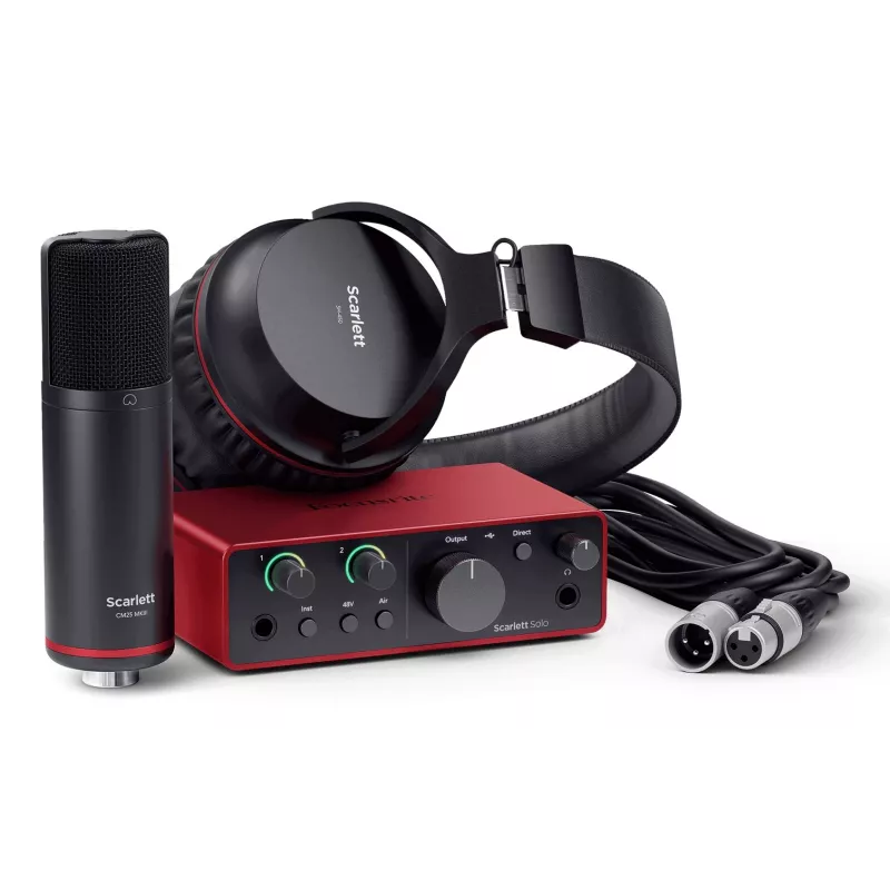 Focusrite Scarlett Solo Studio rinkinys
