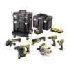 DeWalt DCK685P3T 18V belaidis kombinuotas įrankių rinkinys – 3×5.0 Ah akumuliatoriai, DCH273 plaktukas, kampinis šlifuoklis, dėklas