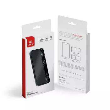 Apsauginis stiklas Crong iPhone 15 CRG-NANO-IP61 9H kietumas nuo įbrėžimų