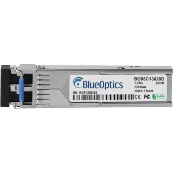 SFP siųstuvas BlueOptics F-SM1310-20KM-1.25G vienmodis 1310 nm 20 km 1.25 Gbps