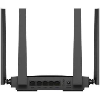 Stalinis maršrutizatorius Cudy WR3600 Dviejų juostų „Wi‑Fi 7“ (802.11be), iki 2882 Mbps, 4× Gigabit LAN, 1× WAN, Juodas