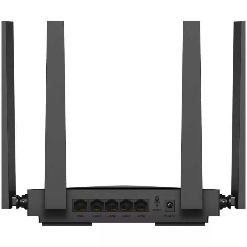 Stalinis maršrutizatorius Cudy WR3600 Dviejų juostų „Wi‑Fi 7“ (802.11be), iki 2882 Mbps, 4× Gigabit LAN, 1× WAN, Juodas