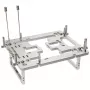 Mini benchtable korpusas Streacom BC1 Mini V2 sidabrinis – atviro rėmo važiuoklė