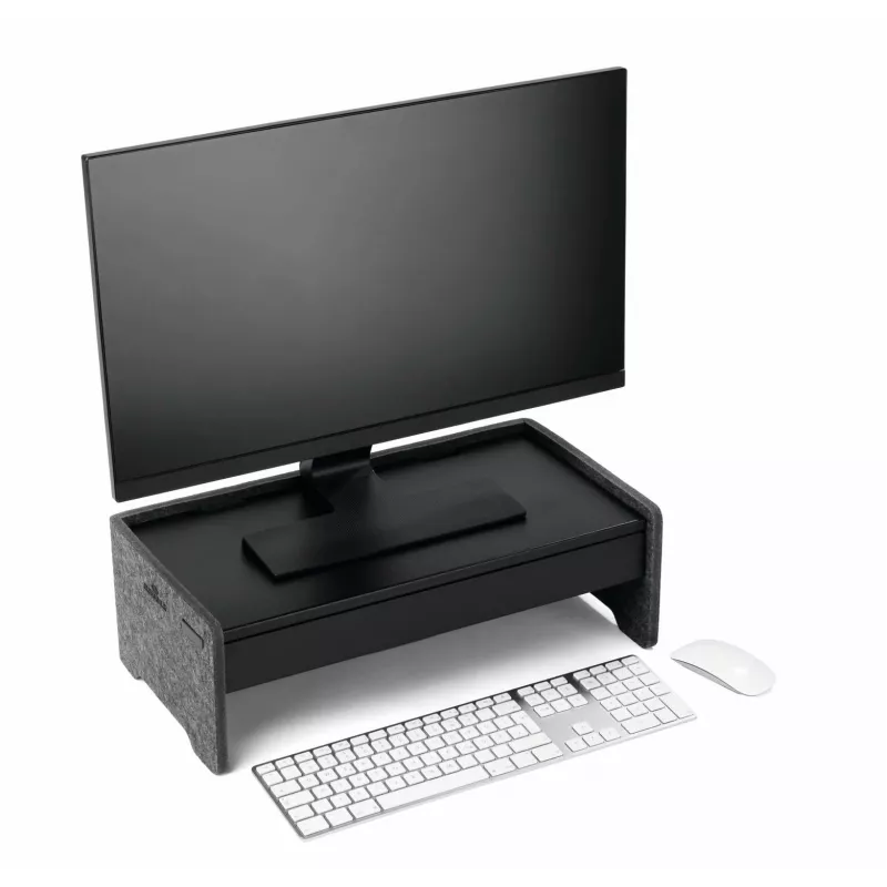 Priedas monitoriaus laikikliui Durable 508201 juodas metalinis stalčius 468 mm plotis 221 mm gylis 53 mm aukštis