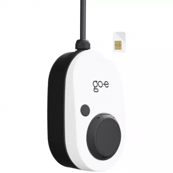 Įkroviklis Gemini 2.0, 11 kW (16A trifazis), Wallbox White/black, be kabelio, 4G/LTE