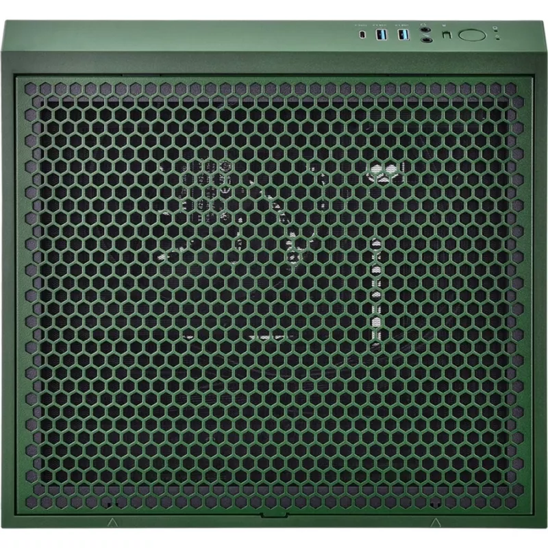 Thermaltake The Tower 200 Mini Tower korpusas, tamsiai žalias, grūdintas stiklas
