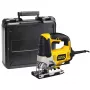 Pjūklas STANLEY FME340K — 710 W, 3000 smūgių/min, pjovimo gylis medienoje 85 mm, pliene 10 mm, viršutinė rankena, kampo reguliavimas