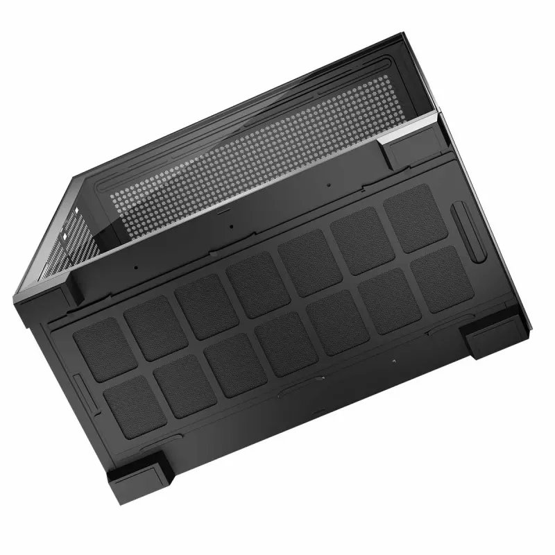 Korpusas MODECOM Volcano Stellar NF ATX midi tower, grūdintas stiklas, juodas, palaiko ATX/micro ATX, GPU iki 420mm, CPU aušintuvas 175mm