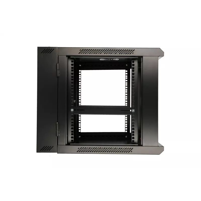 Extralink Rackmontuojama spinta 9U 600x600 AZH Juoda, sieninė, varstoma