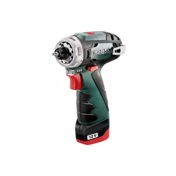 Pistolinis gręžtuvas Metabo POWERMAXX BS BASIC 1400 RPM, 800 g, greitai užveržiama griebtuvė