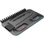 Aušinimo stovas CANYON CS-51 RGB PS5 Slim juodas su dviejų valdiklių įkrovimu