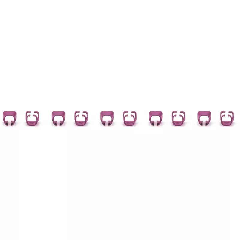 DIGITUS A-CC-MG spalvos žymekliai komutaciniams kabeliams, magenta, 100 vnt.