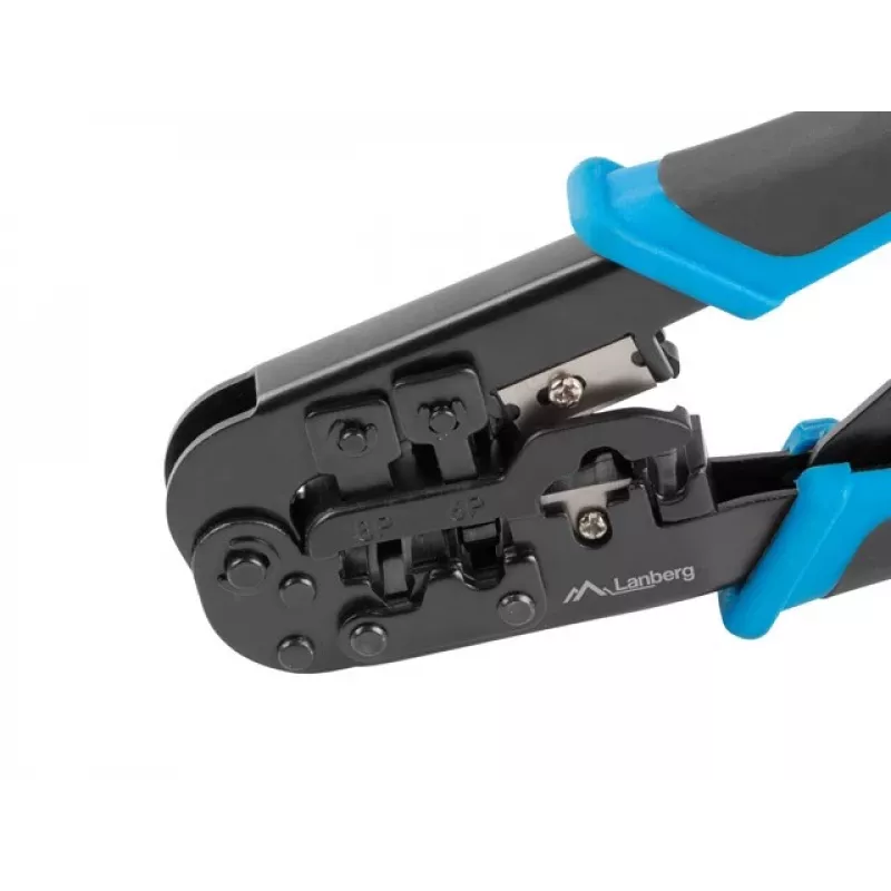 Crimping įrankis LANBERG NT-0201 RJ-45 jungtims, 180 mm, 315 g, juoda/mėlyna