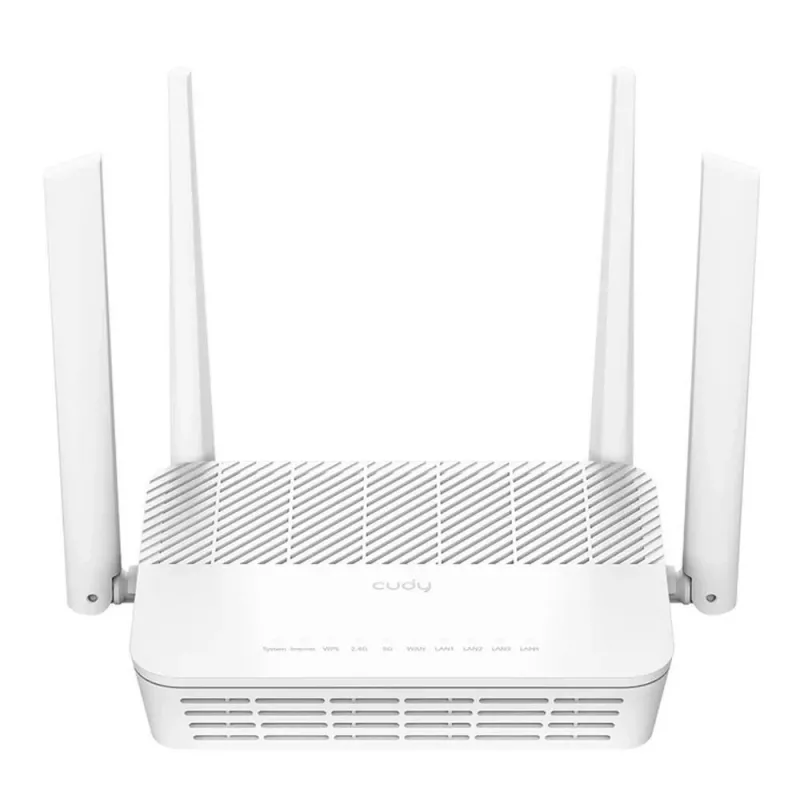Belaidis maršrutizatorius Cudy AX3000 (Wi‑Fi 6 Dual‑band 2,4/5 GHz, Gigabit Ethernet, 4x LAN, 2402+574 Mb/s)