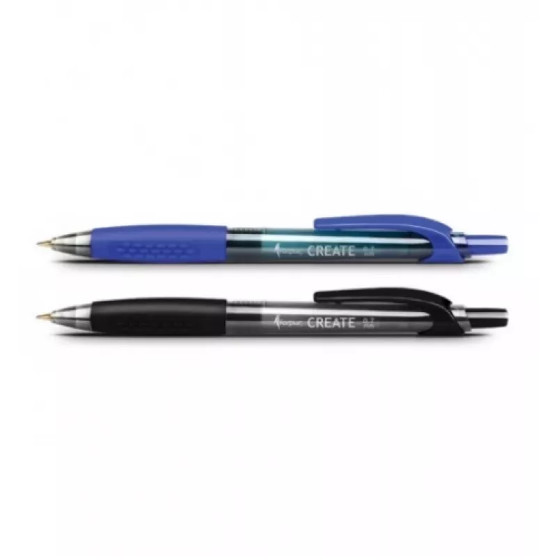 Rašiklis su įtraukiamu švirkštuku Forpus Create, 0.7 mm, juodas 1208-050