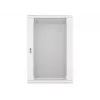 Lanberg sieninis montavimo stovo spintas 19'' 18U 600x450 mm pilkas (stiklinės durys)
