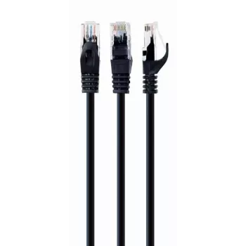 Gembird PP6U-2M/BK tinklo kabelis RJ-45 Cat6 2m Juodas